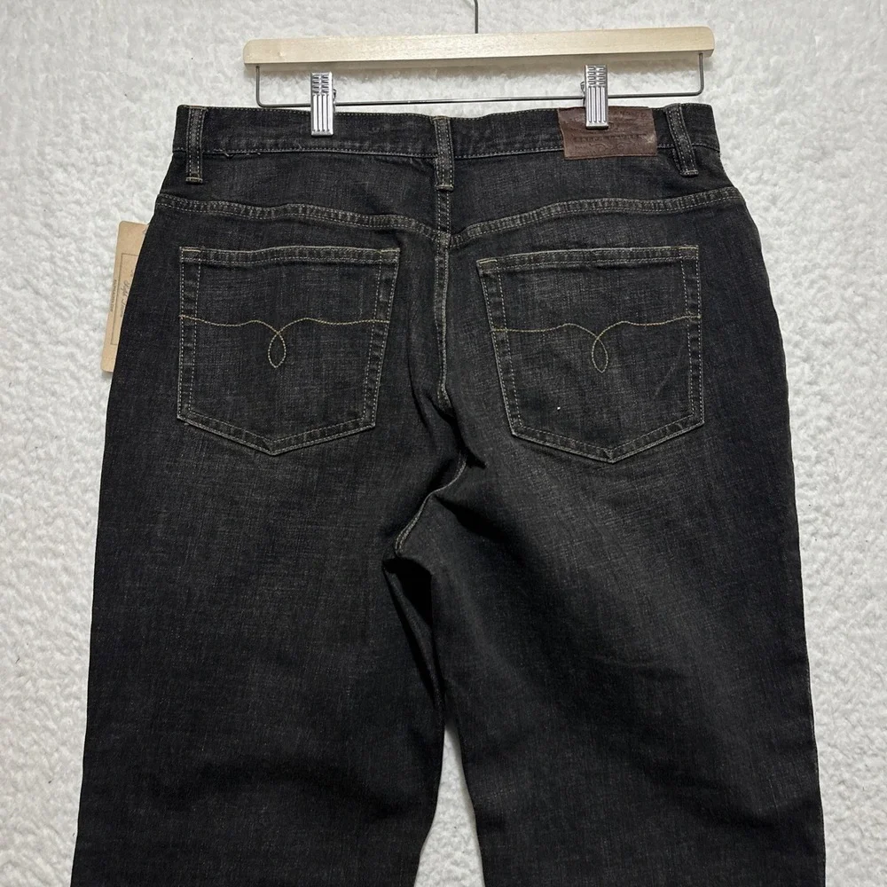 Y2K Vintage Lauren Jeans Co. Ralph Lauren Size 12‎ Black With Decorative Patches - Picture 8 of 16